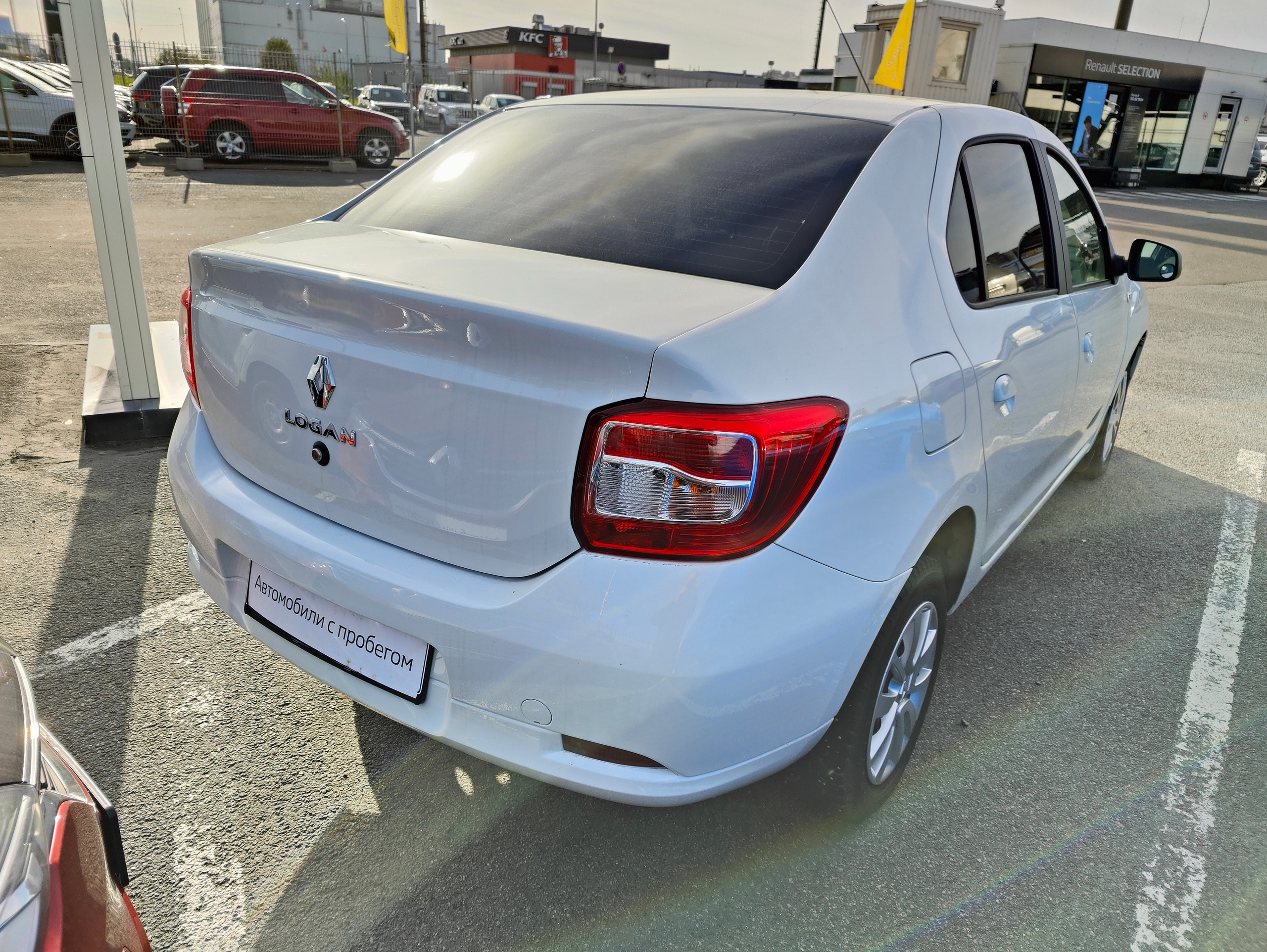 Осмотр Renault Logan 2020 г.в. 8.000 км.
